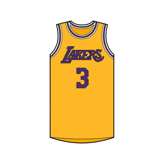 Anthony Davis #3 Lakers Home Jersey