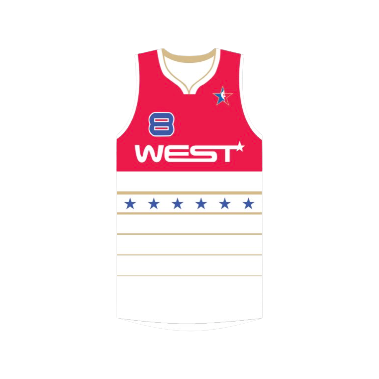 Western Conference All-Stars 2005-2006 Home Jersey