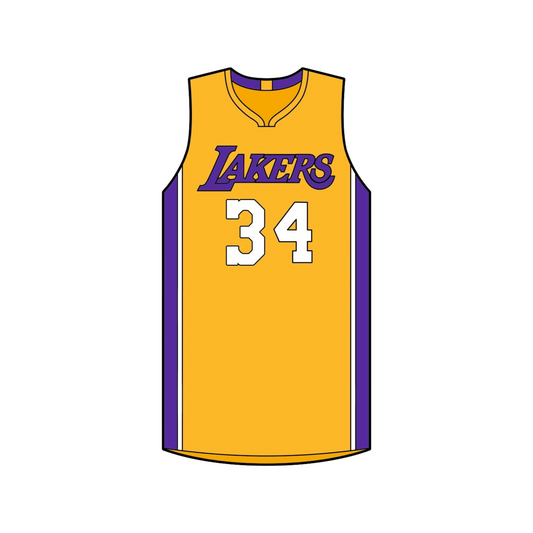 Shaq #34 Lakers Jersey
